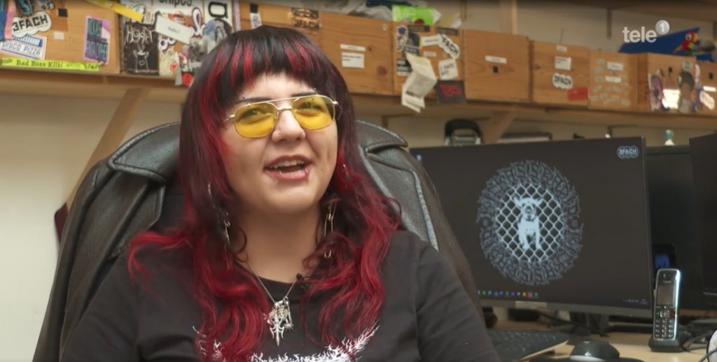 tv interview about radio&nbsp;3fach